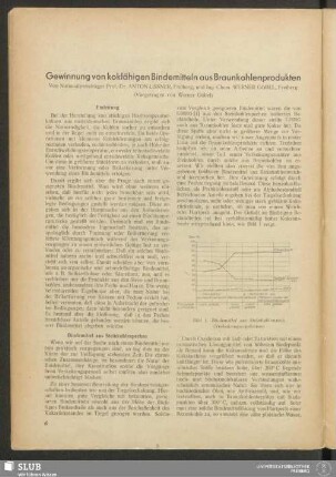 Gewinnung von kokfähigen Bindemitteln aus Braunkohlenprodukten