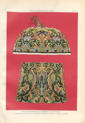 Taf. 75. Perlenverzierungen für Mützen