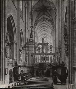 Dom, Halberstadt: Innenansicht Chorraum nach Westen