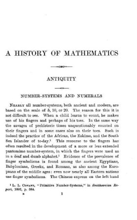 Number-Systems and Numerals.