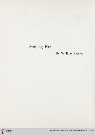 Plate: Stacking hay, by William Kennedy
