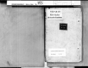 Herrschaft Bienen-Hueth Register von der herrlichkeit Hueth und deren bauerschaff Bihnen und Androp; gefertigt von de Lancizolle