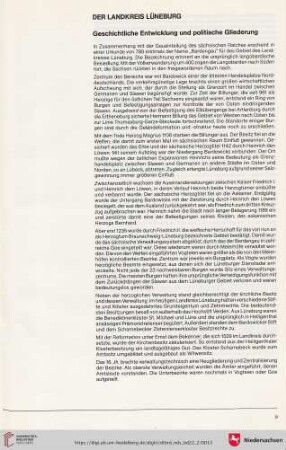 Geschichtliche Entwicklung und politische Gliederung