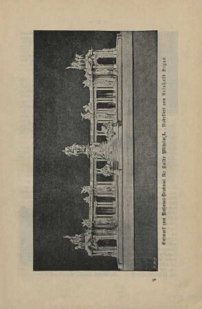 Entwurf zum National-Denkmal für Kaiser Wilhelm I. ...