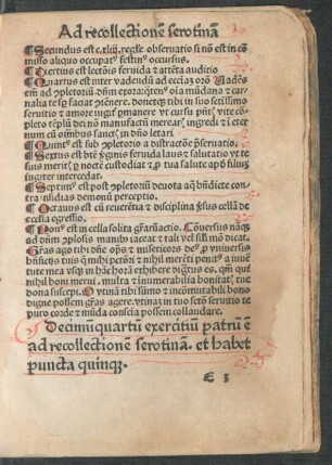 Decimum quartum exercitium patrum ...
