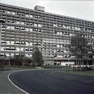 Berlin: Le Corbusier-Haus; Westansicht