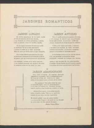 Jardines románticos