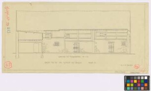Hitfeld ([Stadtkreis] Aachen): Gehöft Nummer 36. Stallgebäude (Hof-Ansicht)