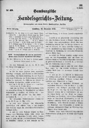No. 49. 24. Dezember 1870