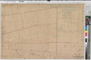 Hopsten (Hopsten), Teilung der Hopster Gemeinheit, 10. Bl. Brouillonkarte Flur 11