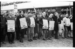 Kleinbildnegativ: Vietnam-Demonstration, 1968