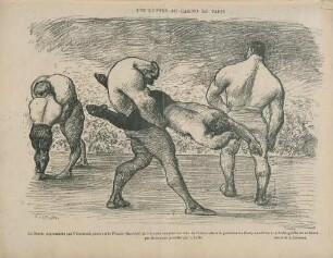 Les luttes au casino de Paris