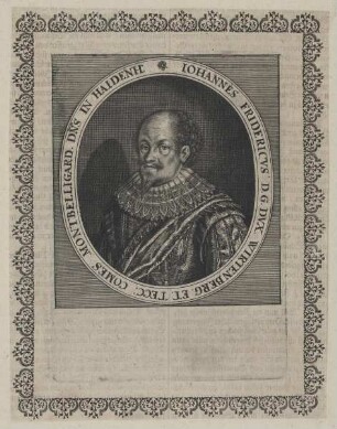 Bildnis des Iohannes Fridericvs, Herzog von Württemberg