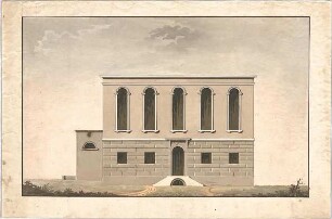 Voit, Johann Michael; Synagoge - Ansicht