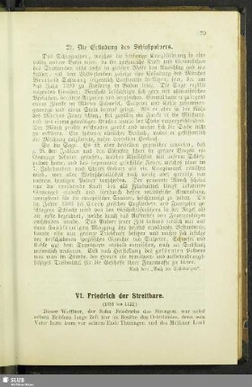 VI. Friedrich der Streitbare