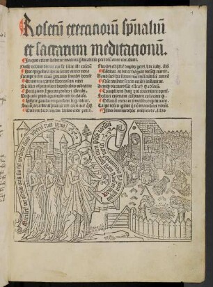 Rosetum exercitiorum spiritualium et sacrarum meditationum