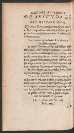 De Secundo Libro Maccabaeorum.