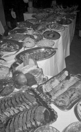 Lörrach: kaltes Buffet im Gasthaus Hirschen