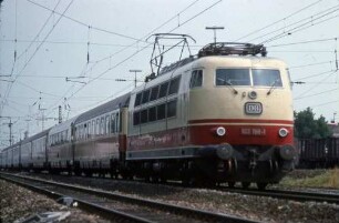 Vaihingen/Enz-Nord Lok 103 168 IC UIC-X-Wagen