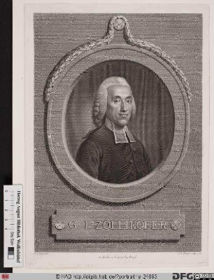 Bildnis Georg Joachim Zollikofer