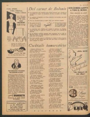 Cocktails humorísticos