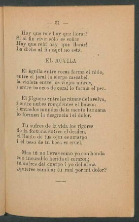 El águila