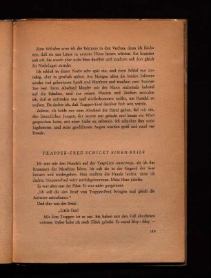 Trapper-Fred schickt einen Brief