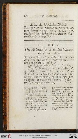 De l´oraison