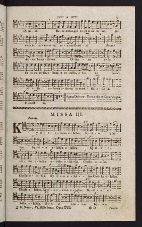 13-24, Missa III. - Missa IV.