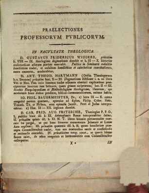 Index praelectionum in Academia Rostochiensi per semestre ... habendarum. WS 1827/28