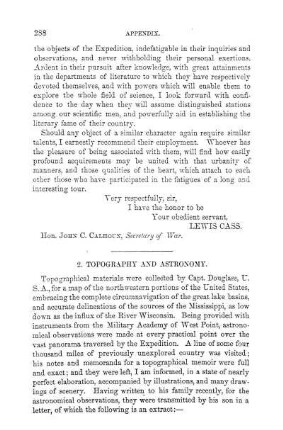 Topography and Astronomy