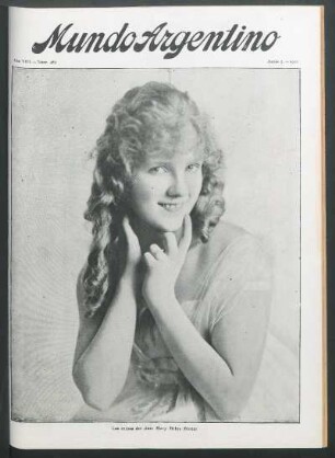 Las reinas del cine: Mary Miles Minter [Fotografía]