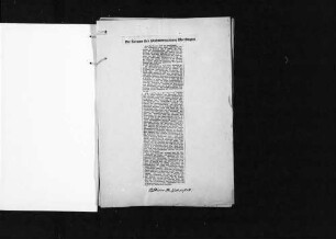 Handakten von Walter Nunier, Staatskommissar für politische Säuberung