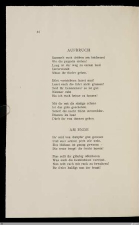Gedichte / Karl Wolfskehl