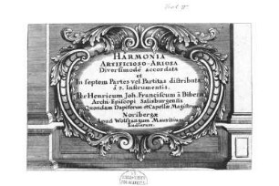 Violino II: Harmonia Artificioso-Ariosa. Violino II