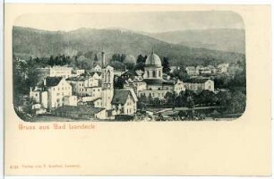 Landeck. Blick auf Bad Landeck