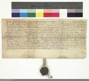 Revers Hans Kaspars von Buches bezüglich der Belehnung mit dem Zehnten in Rodheim durch Wilhelm [Hartmann von Klauer zu Wohra], Abt von Fulda