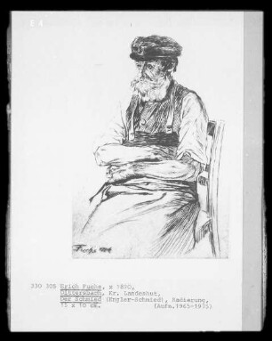 Der Schmied (Engler-Schmied; Dittersbach, Kreis Landeshut)