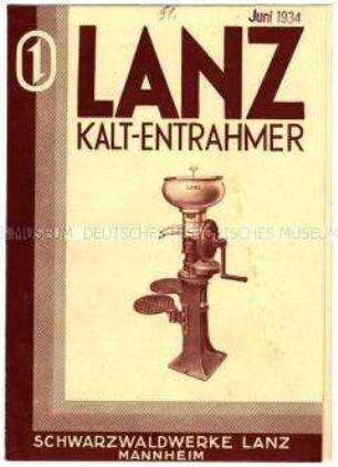 Lanz Kalt-Entrahmer