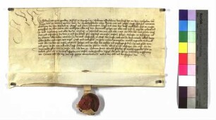 Nürnberg; Bischof Friedrich an Albrecht von Hohenlohe verleiht Öhringen, Neuenstein, Waldenburg, Michelbach.