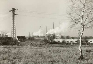 Lauchhammer-West, Brikettfabrik der Großkokerei
