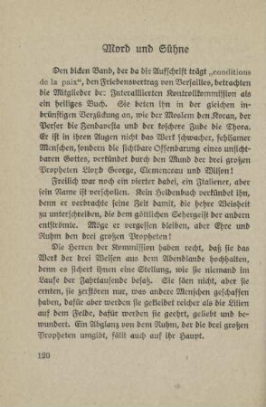 Mord und Sühne