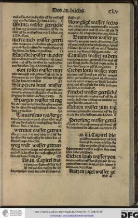 [D]as iii capitel dis xii tractats sagen und dich leren ist mit welchen wassern die leber zereynigen unnd den leber süchtigen zuÂ° helffen ist.