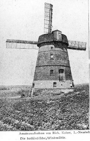 Leipzig-Rückmarsdorf. Turmholländer, aus: Der Leipziger vom 6.10.1906