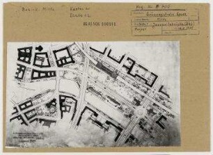 Grünmagistrale Spree: Bahnhof Jannowitzbrücke. Berlin, Mitte, Holzmarkstraße/Brückenstraße/Schillingstraße