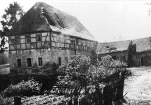 Triebischtal-Kobitzsch. Obermühle oder Lange-Mühle, Ansicht 1967