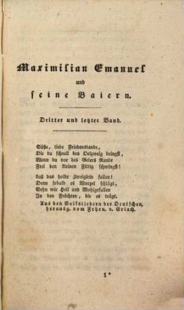 Maximilian Emanuel und seine Baiern, 3