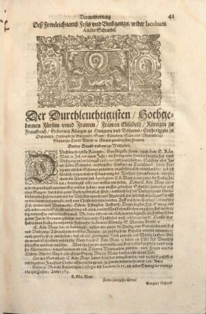 Verantwortung Deß Fronleichnamb Fests vnd Umbgangs, wider Jacobum Andre Schmidel.