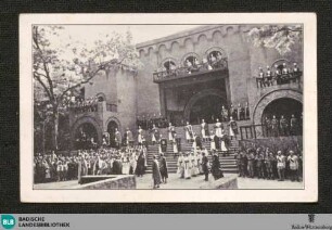 Nibelungen-Festspiele Oetigheim. Hochzeitszug Kriemhilde und Siegfried
