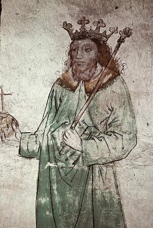 Anna Selbdritt, Erzengel Michael und der heilige Sigismund